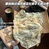 6条盒装新款聚乳酸桑蚕丝抗菌裆无痕内裤女舒适性感蕾丝边中腰三角内裤女 商品缩略图1