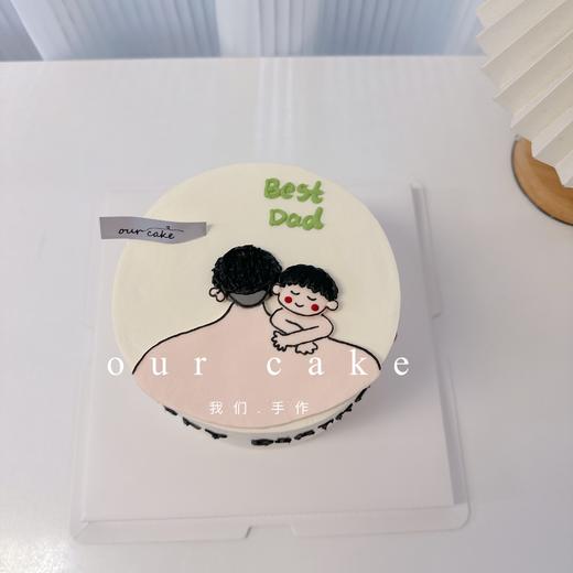 多款式~父女/子/母子卡通手绘蛋糕-低糖处理无添加 商品图4
