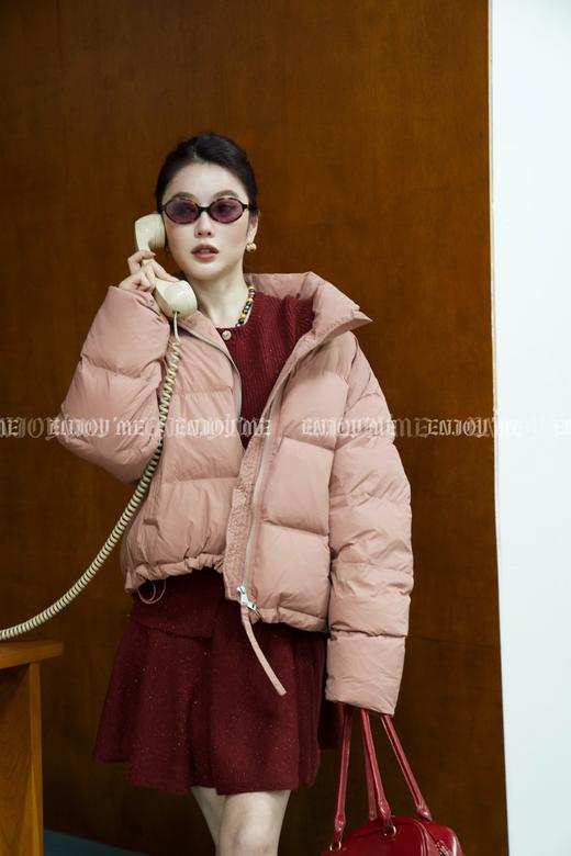【门店同款】ENJOY冬季从“绒”冬日糖果屋立领羽绒服 159852441 商品图1