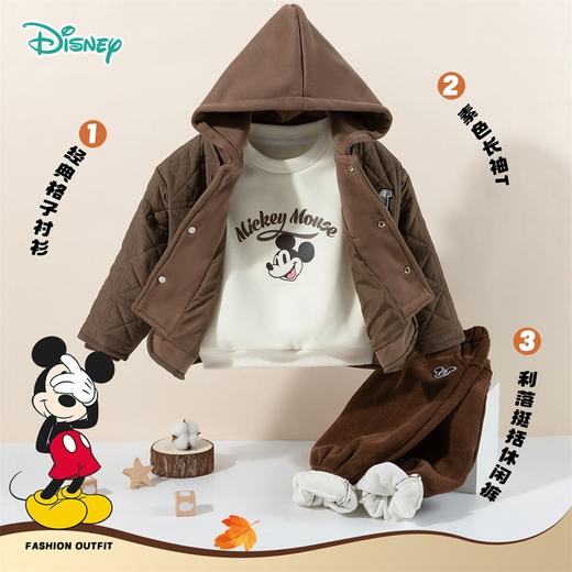 迪士尼米奇男童套装（三件套）ZD4DT005 商品图4