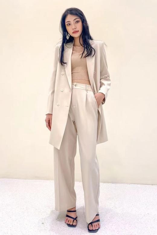 ESTELLICA 米色质感西装长外套 14132 商品图1