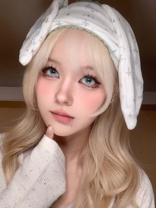 Recolook 半年抛美瞳 青烟白昼 直径14.5mm着色13.9mm 商品图7