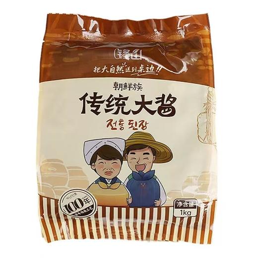 연변전통된장 봉지 1키로 延边传统大酱1kg 补充装袋装 商品图1