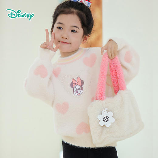 【商城同款】迪士尼女童针织套头上衣234DS1239 商品图2