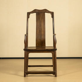 清 红木大南官帽椅