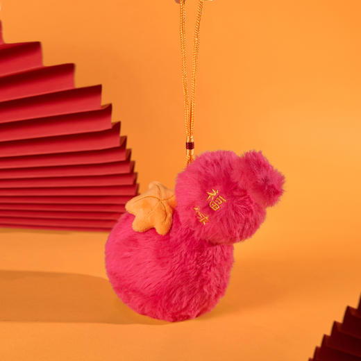 大英博物馆东方梦境系列葫芦毛绒挂件福禄包包挂饰 商品图2