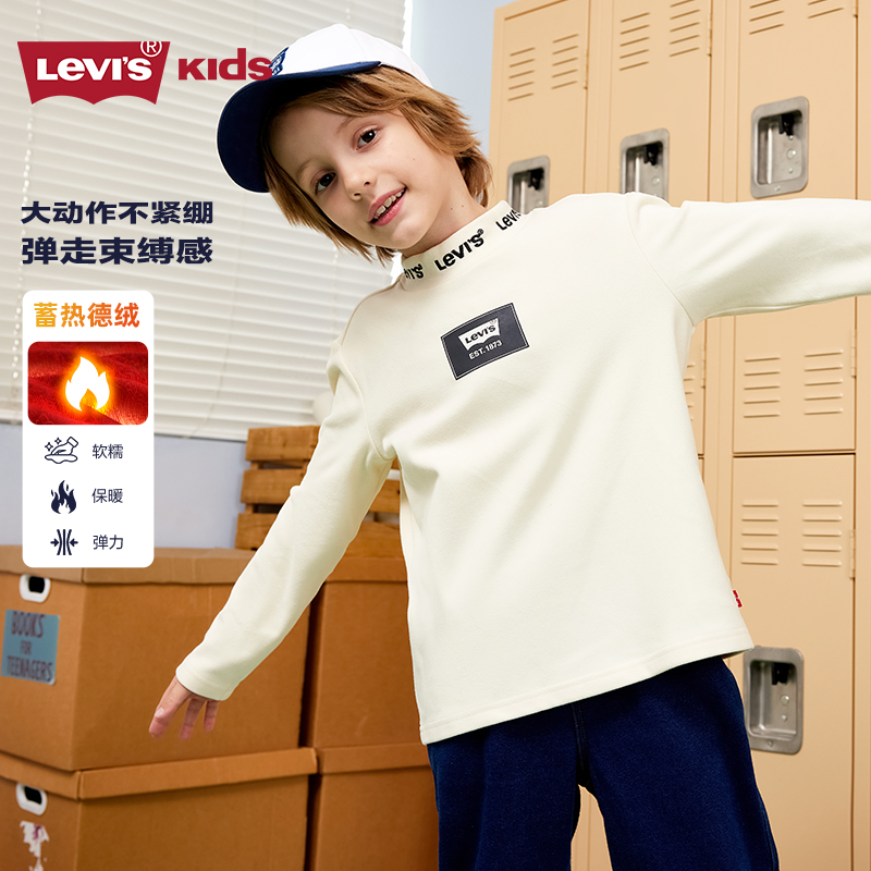 LEVIS 冬 大童小童 长袖T恤 LVN-LK-G026