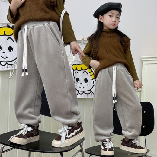 【FBX梵贝星男女童A类轻暖卫裤】❗️ 版型，颜值，做工通通都在线🌷 ❗ 家里“小神兽们”保暖裤都备了吗？ 超柔轻暖卫裤🔥 商品图3