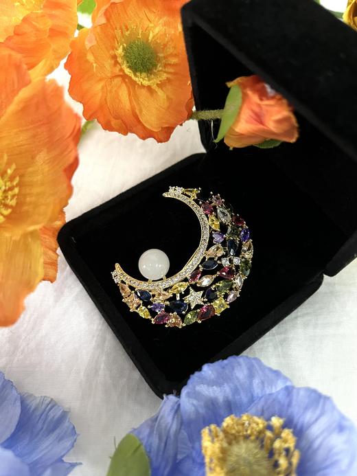 【非质量问题不退，谢谢理解】小鱼分享和田玉胸针 天然和田玉白玉碧玉 细腻油润 商品图0