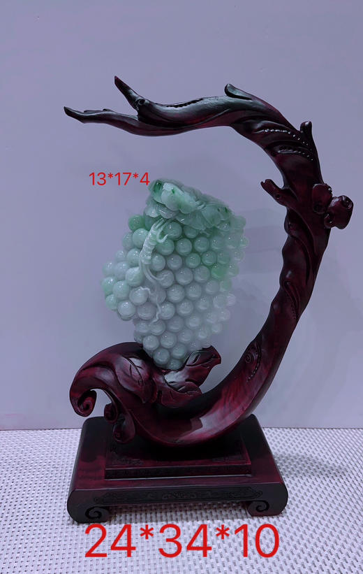 620497翡翠摆件【多子多福】 商品图0