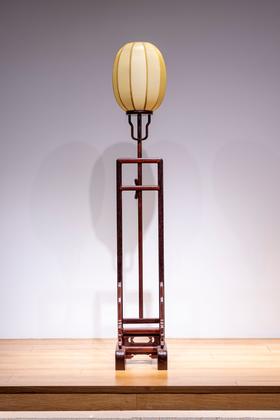 红桥红  家具严选  小叶紫檀（檀香紫檀）【灵芝如意宫灯】