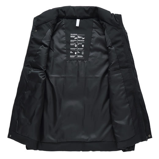 【新款DWN】大依优型大码立领羽绒马甲男士马夹加肥加大码坎肩加厚加绒保暖上衣 商品图6