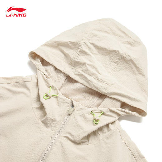 李宁韦德运动风衣男2024秋季新款舒适透气宽松运动外套AFDU217 商品图6