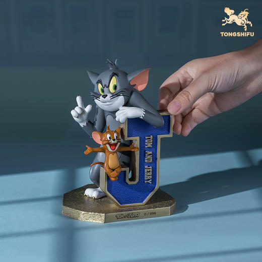 铜师傅 正版授权《猫和老鼠》K款 限量手办 桌面铜摆件工艺品 商品图4