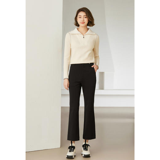 乔万尼微喇裤经典简约设计EM4F575 商品图1