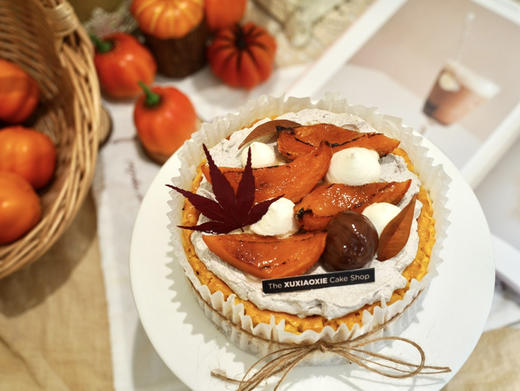 【南瓜巴斯克】黄油饼底+kiri奶油与南瓜的融合+奥利奥咸奶油的碰撞~ 商品图9