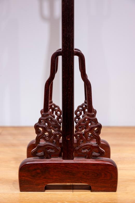 红桥红  家具严选  小叶紫檀（檀香紫檀）【灵芝如意宫灯】 商品图5