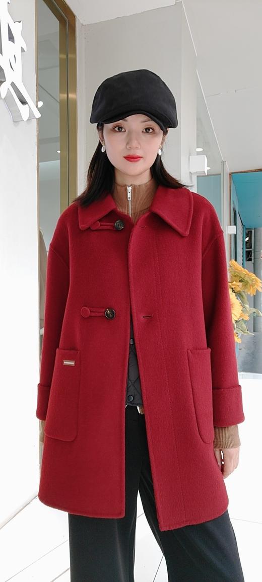 福利款480829一手长羊毛大衣 商品图1