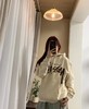 Stu*sy斯图覀 重工大印花情侣款加绒字母连帽卫衣 商品缩略图1