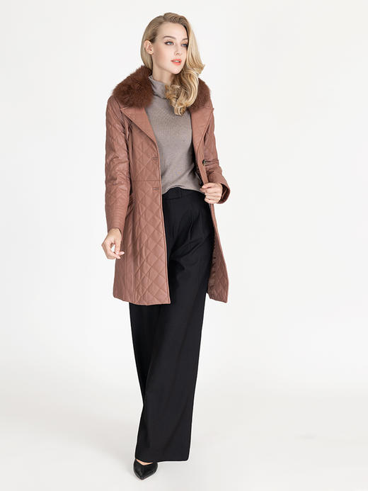 LIZZY 简约堆堆领长袖休闲百搭单穿打底针织衫7737 商品图1