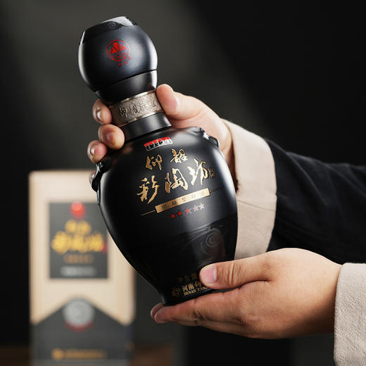 【黑金人和组合装】黑金五星人和 2瓶 500ml 陶融型 +大黄河美酒优品2瓶 500ml 酱芝兼香  纯粮酒 商品图3