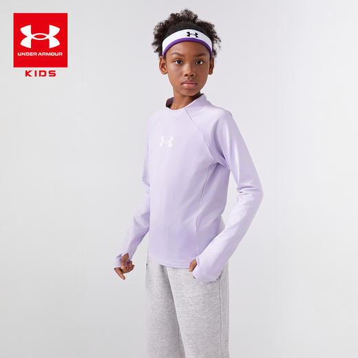 【12月-特惠福利】Under Armour安德玛儿童立领长袖T恤244221161超低折扣 商品图6