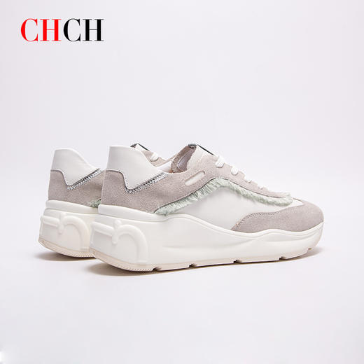 2024秋冬新品牛皮休闲运动鞋女鞋CHCH平衡鞋CO2B5131 商品图2