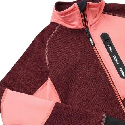 【断码五折】REIMA儿童Fleece sweater Laskien抓绒保暖休闲开衫外套 5200047A 商品图4