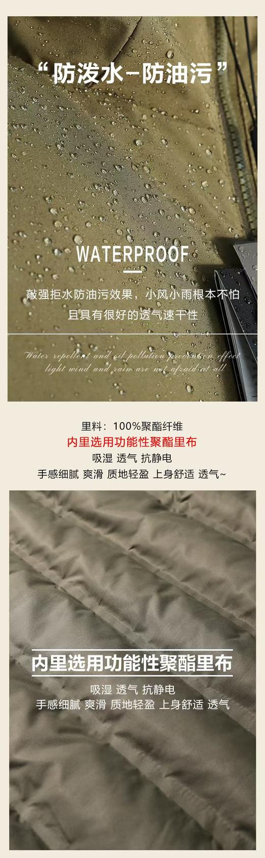 男士专柜正LEAVO JOHNSON山系轻户外胶囊旅行家防寒棉服 商品图4