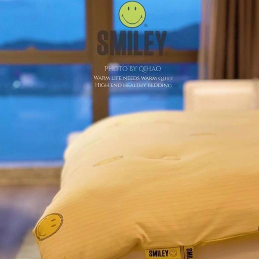 【双十一团】法国SMILEY笑脸被秋冬保暖亲肤抑菌被褥黄色云朵纯棉被子礼盒装XHR 商品图1