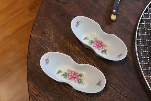 珐琅彩花香小船茶则 商品图0