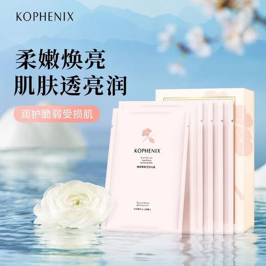 【春日集市】桃花酵萃莹润面膜*1盒 商品图0