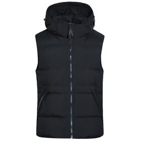 【可拆卸帽】【新款DWN】大依优型大码连帽羽绒马甲男士马夹加肥加大码坎肩加厚加绒保暖上衣