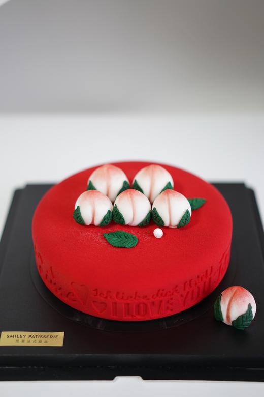 法式慕斯蛋糕 | 芒果百香果香草 - 爱予寿桃 商品图1