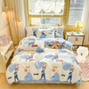 自然醒迪士尼卡通纯棉四件套100全棉床单四季被套学生宿舍床上三件套ins床笠JY 商品缩略图1
