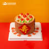 寿桃小笼包 | 加高 巧克力配件 动物奶油蛋糕 商品缩略图0