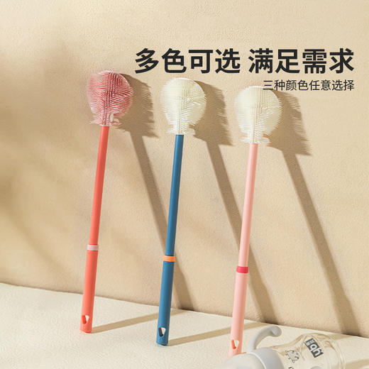 摩登主妇硅胶杯刷多功能清理刷子保温杯奶瓶清洁刷无死角清洗神器 商品图4