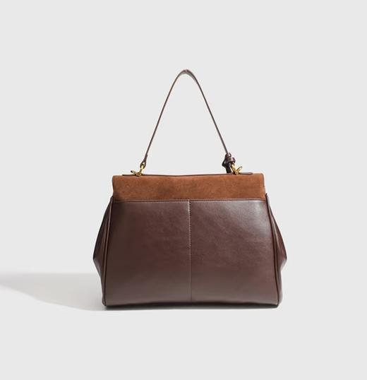 【双旦特惠 明星同款 Galarraga】25年新款麂皮绒凯莉托特包BP0046 商品图4