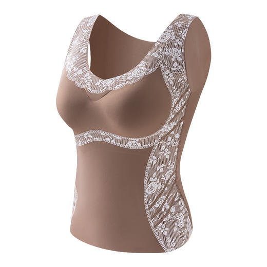【冬季新品！保暖背心=Bra】新款保暖内衣神器！无痕、抬手不上滑、修身美背，暖意倍增。让你的冬天不再寒冷，随意搭配，时尚印花，凸显个人魅力！ 商品图4