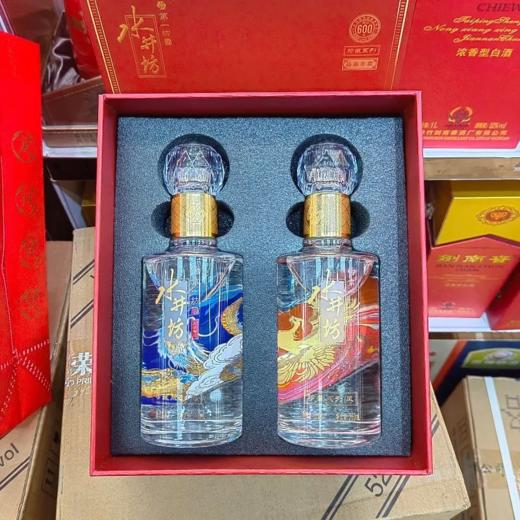 水井坊井台龙凤珍藏礼盒 53度浓香型白酒 礼盒装500ml*2瓶包邮 商品图4