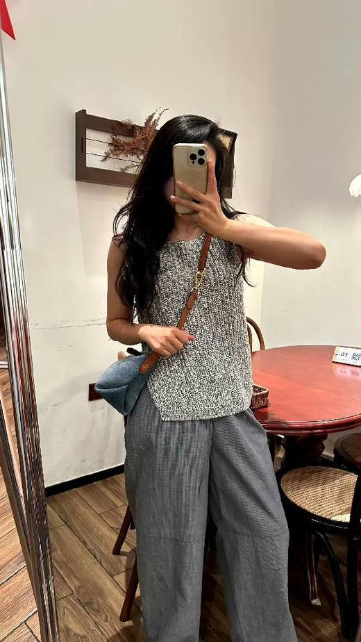 威海代工厂客供 我们抖店卖269元！！！RL小马经典单宁牛仔蓝手提包腋下包 斜挎包 26*13*12cm 商品图4