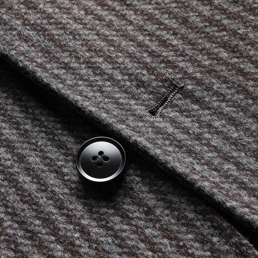 【新款DAB】大依优型大码男装羊毛呢双面呢大衣外套手工呢子胖子休闲男士上衣 商品图8