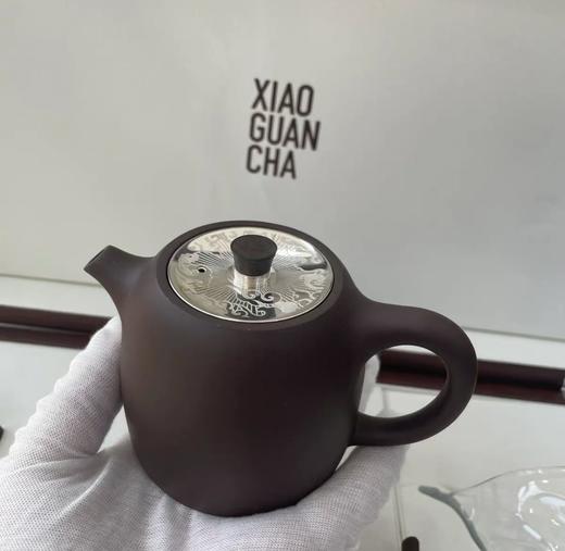 小罐茶岱宗揽月银盖紫砂 商品图1