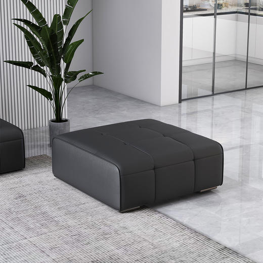 顾家家居整装 意式轻奢 皮艺沙发 KZ.1069 幻影 商品图3