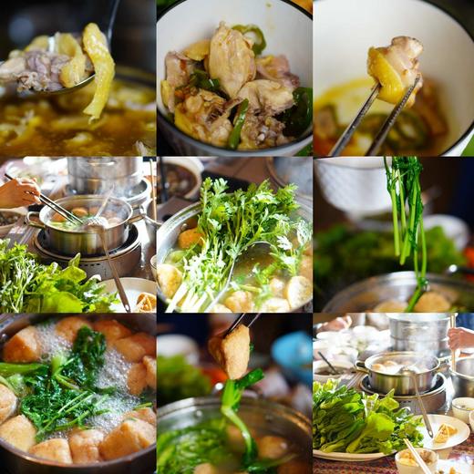 餐厅林地散养土鸡火锅，爽滑脆嫩Q弹（鸡净重2.5斤，另有4款配菜） 商品图1