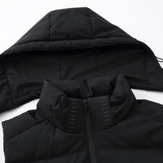 【可拆卸帽】【新款DWN】大依优型大码连帽羽绒马甲男士马夹加肥加大码坎肩加厚加绒保暖上衣 商品图7