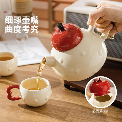 摩登主妇陶瓷泡茶壶套茶具礼盒乔迁订婚新婚礼物送新娘结婚伴手礼 商品图2