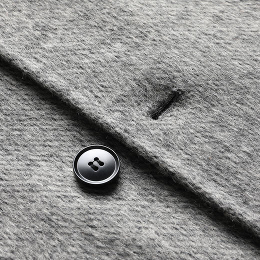 【新款DAB】大依优型大码男装羊毛呢双面呢大衣外套手工呢子胖子休闲男士上衣 商品图6