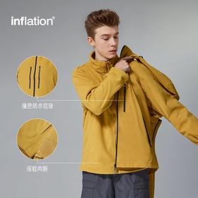 2025四季款山系三合一热封冲锋Teflon四级防水夹克外套