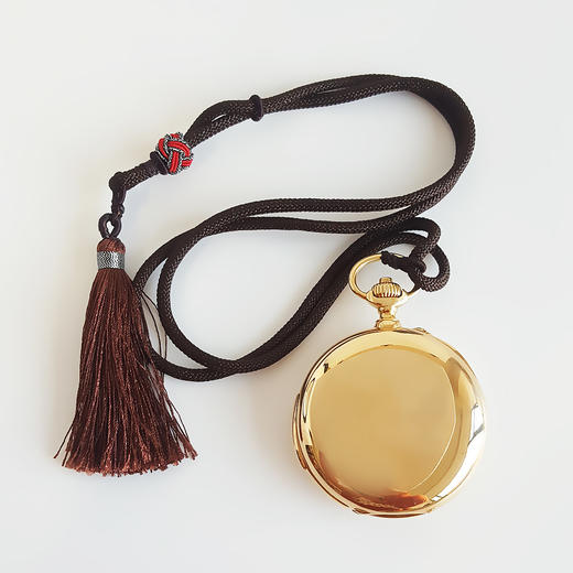 【9新】Vacheron Constantin 江诗丹顿怀表天文台认证53MM双开盖单键计时、三问功能18k玫瑰金131024TB03 商品图3